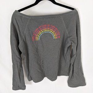 Fabletics Isabel Widesleeve Terry Pullover